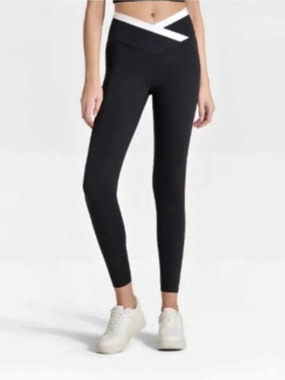 JoyLab High-Rise Crossover Waistband 7/8 Leggings
